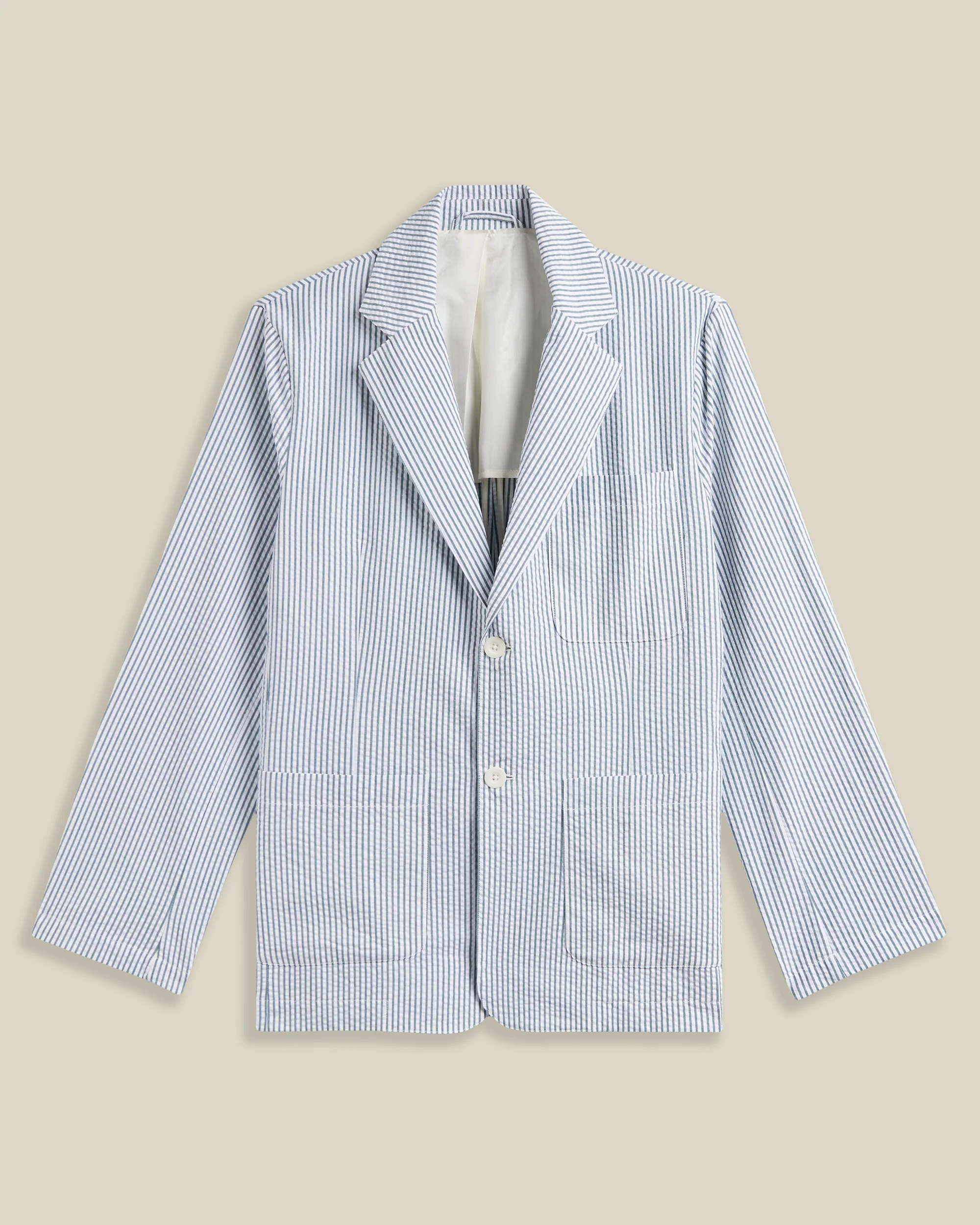 ATLANTICO BLAZER STRIPE - GREEN