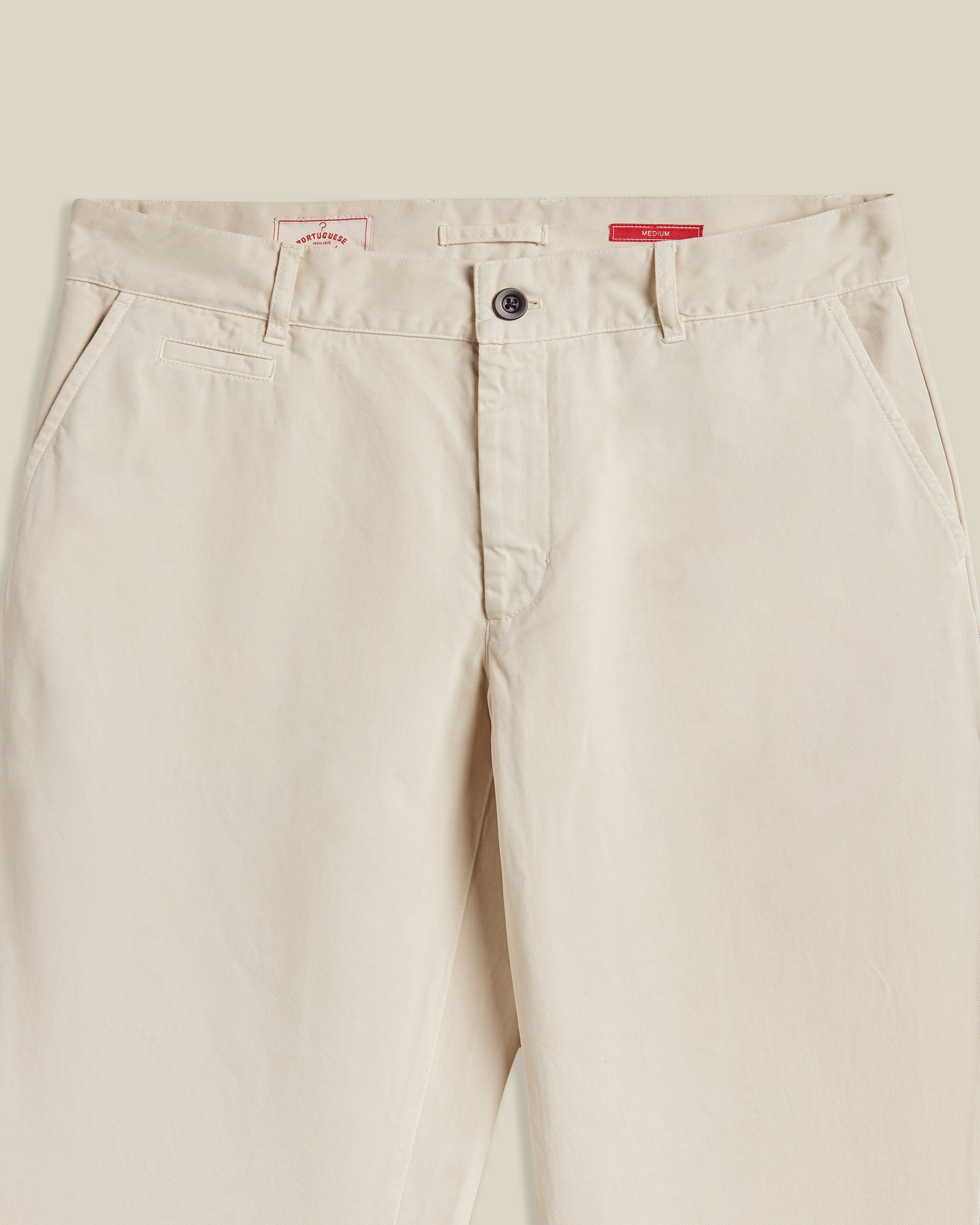 LABURA TROUSERS - ECRU - Image 2